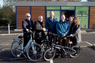 Sheffield station has new cycle hub with maintenance facilities