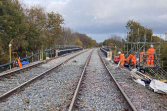 Passengers thanked by Network Rail following two major bridge upgrades in Runcorn