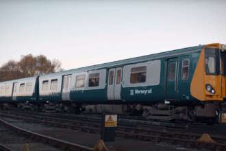 Merseyrail reveals celebratory heritage livery wrap for Class 507001