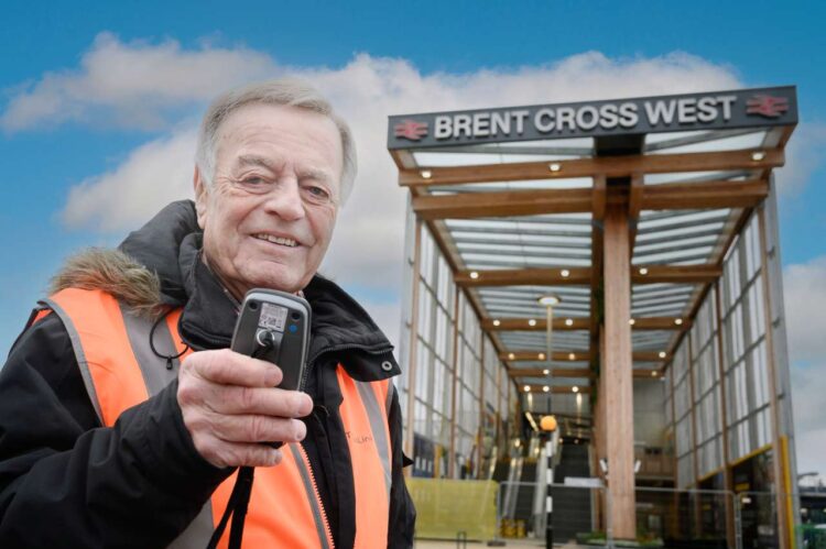 Tony Blackburn at Brent Cross West