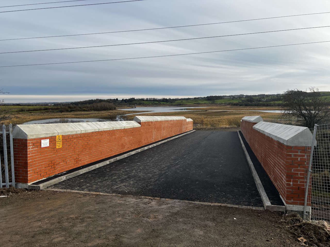 Balgray Reservoir bridge