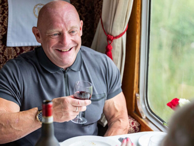 Enjoying Burns Night on the East Lancashire Railway. // Credit: East Lancashire Railway 