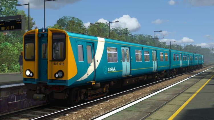 Class 507 Regional Railways Merseyside livery as updated by Arriva