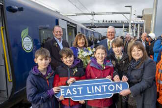 East Linton rejoins rail network as Scotland’s newest station opens