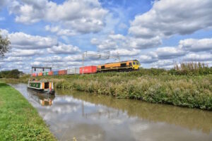 Freightliner freight train