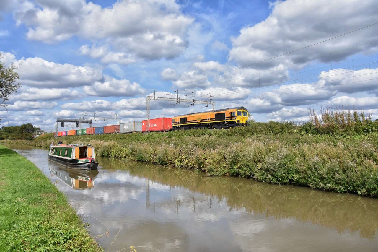 Freightliner freight train