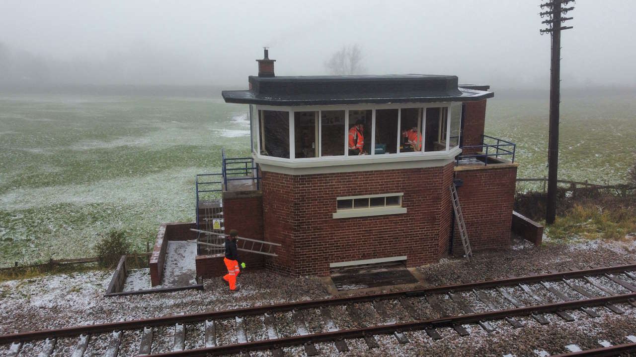 Hotchley Hill signal box