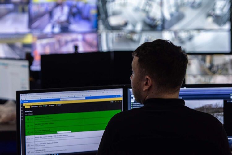 Inside the TfGM control room