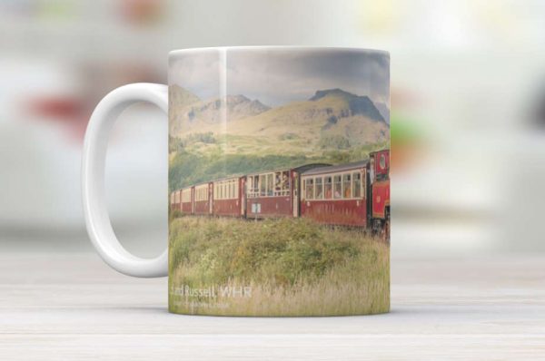 Lyd and Russell Steam Train Mug