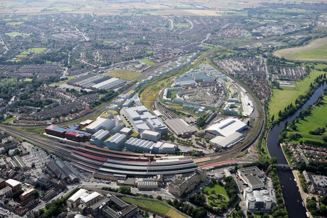 York Central Aerial CGI