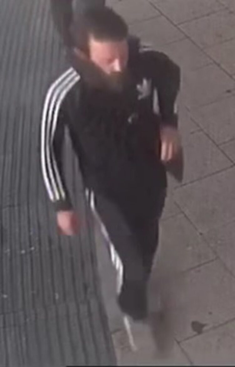 BTP CCTV Images following incident in Eastboure