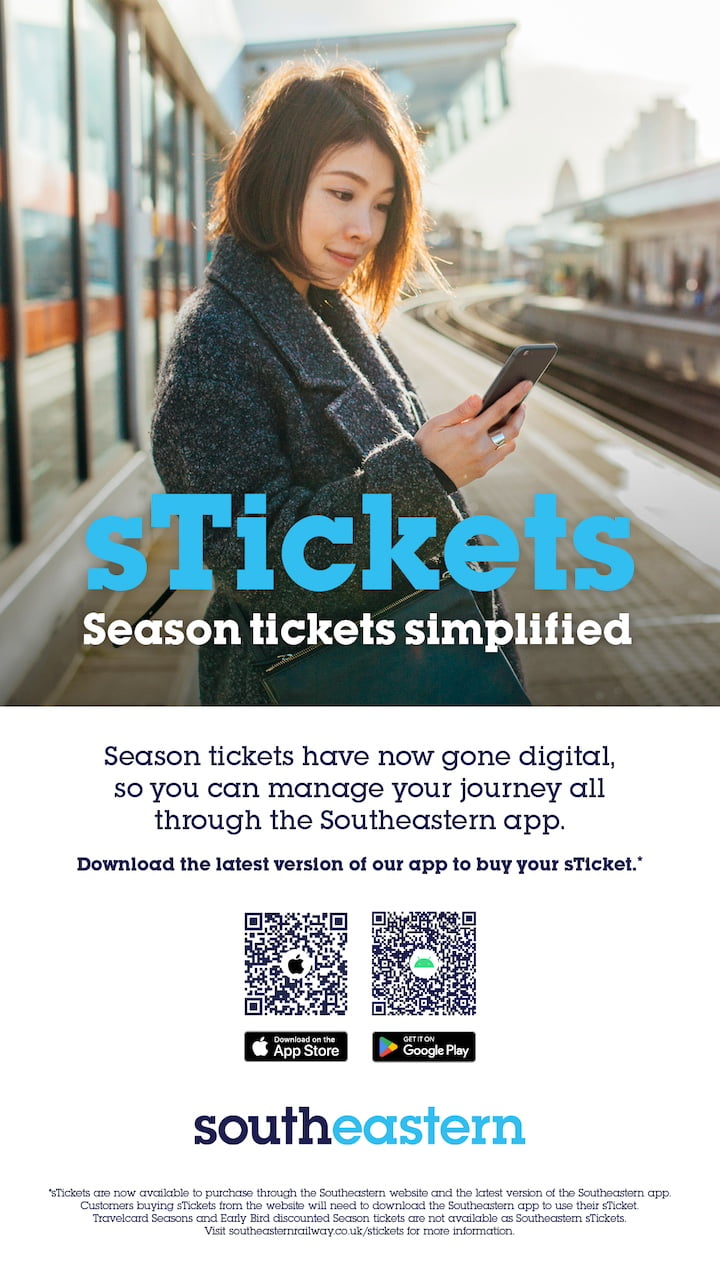 Southeastern's sTickets // Credit: Southeastern