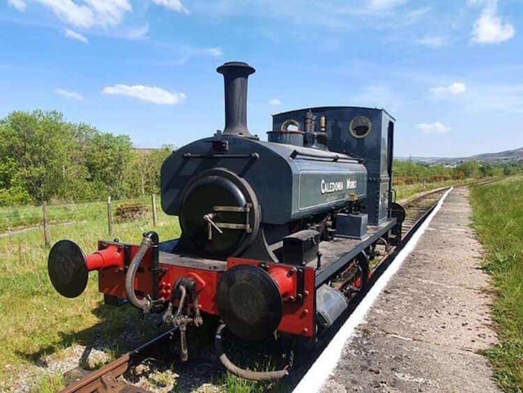 ‘Caledonian Works' loco