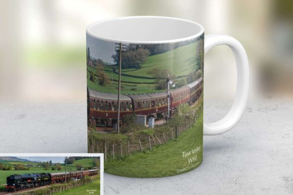 34027 Taw Valley Steam Train Mug 2