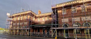 Cambrian Railway building in Oswestry