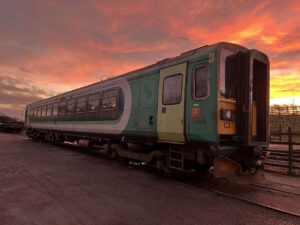 Class 153 at Quorn and Woodhouse