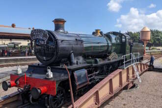 Sussex and Somerset visits for steam locomotive 7812 Erlestoke Manor