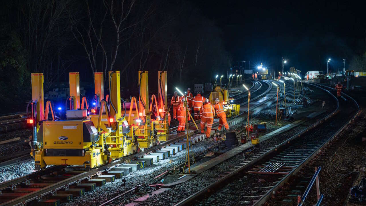 Grindleford Track Works