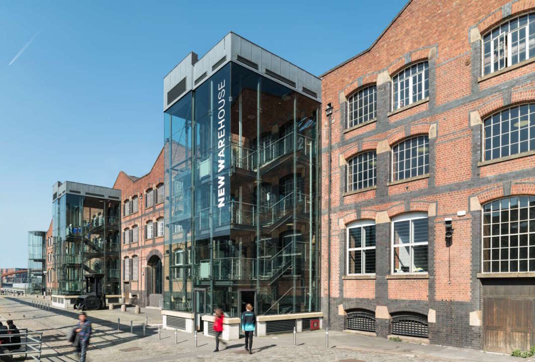 New Warehouse from Upper Yard - Science Museum Group Collection