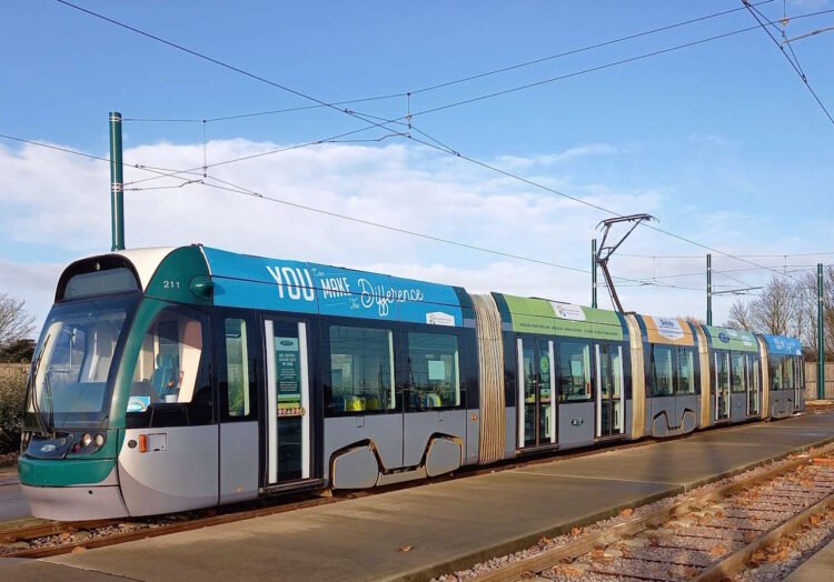 Nottingham trams. // Nottingham Express Transit 