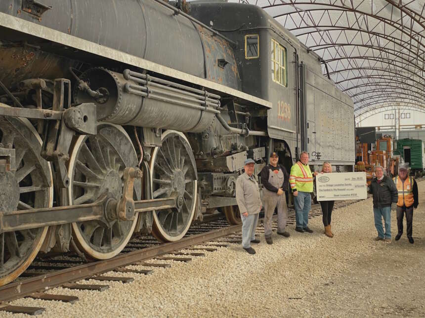 Waterloo Central Railway Acquires Steam Locomotive #1238