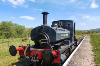 Mid-Suffolk Light Railway welcomes ‘Caledonian Works’ as 2024 season guest steam locomotive