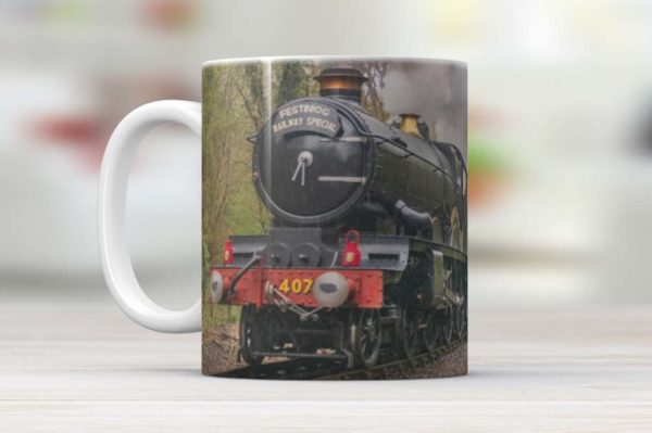 4079 Pendennis Castle Steam Train Mug