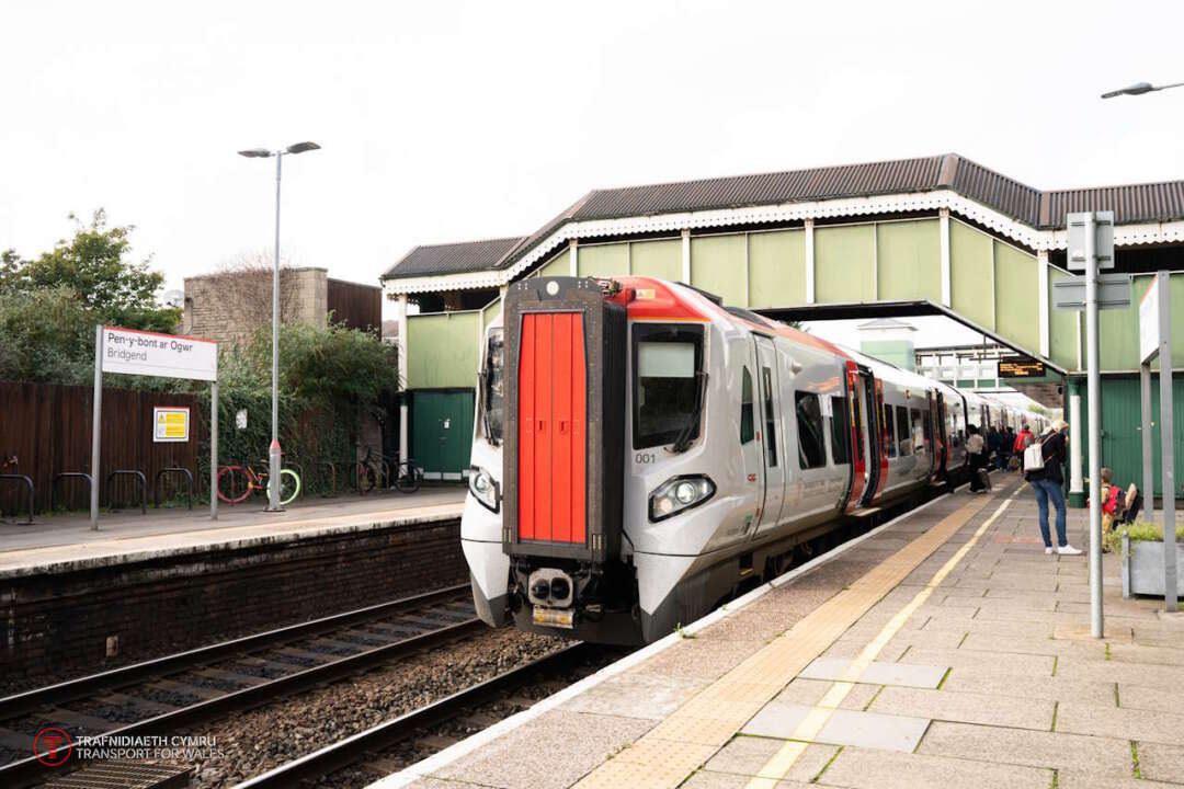 Class 197s at Bridgend