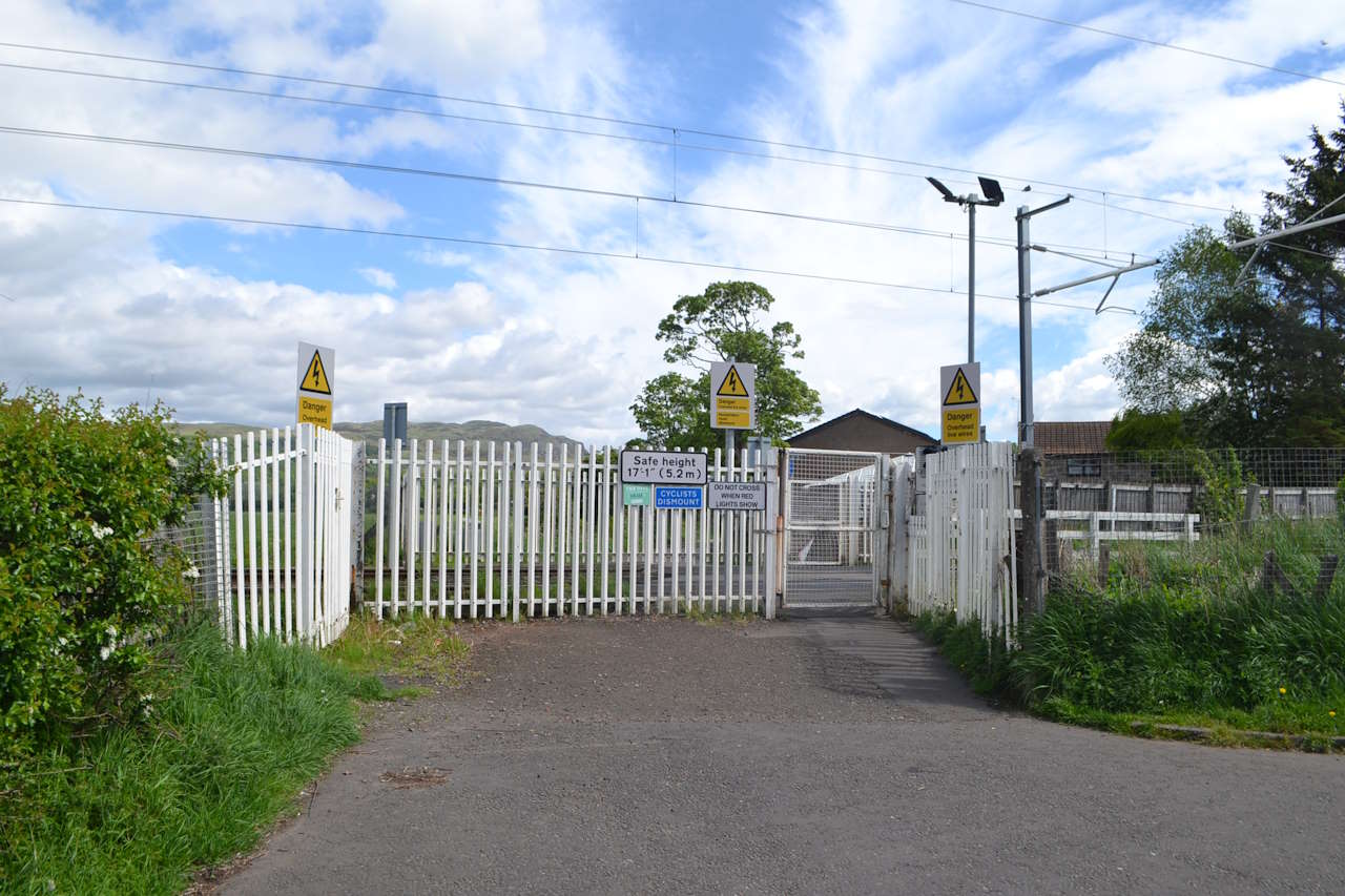 Cornton level crossing. // Credit: Network Rail