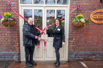 Refurbished Warwickshire station building reopened as community space