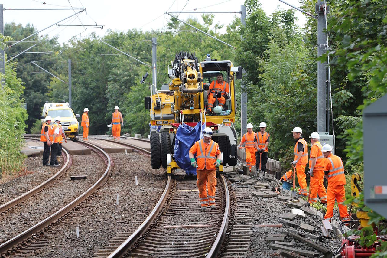 Track Works - Bank Foot