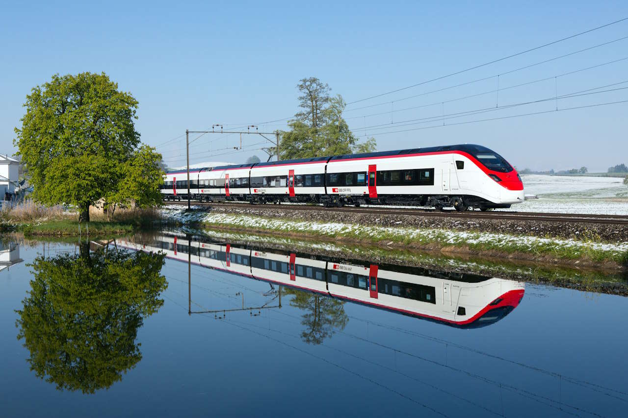 Giruno High Speed Train // Credit: Stadler