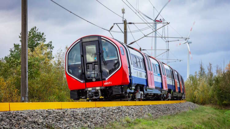 Piccadilly line test train