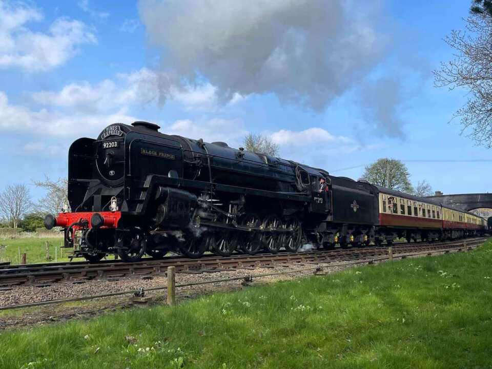 92203 on the North Norfolk Railway