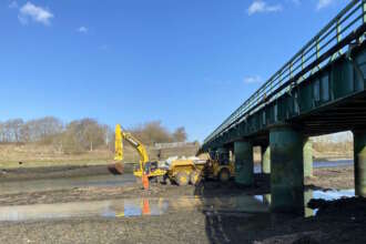 Emergency work underway on Cumbrian railway viaduct