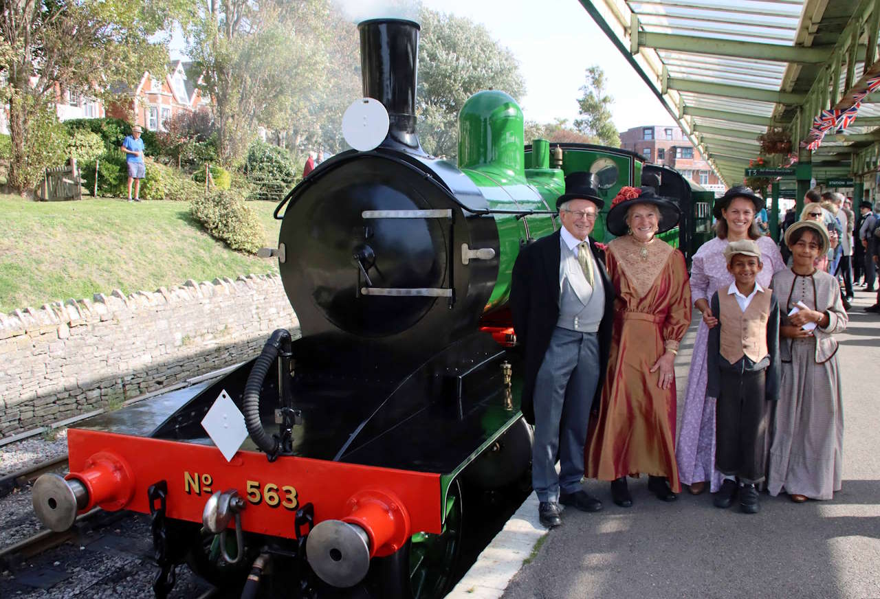 LSWR T3 No. 563 Swanage. ANDREW PM WRIGHT