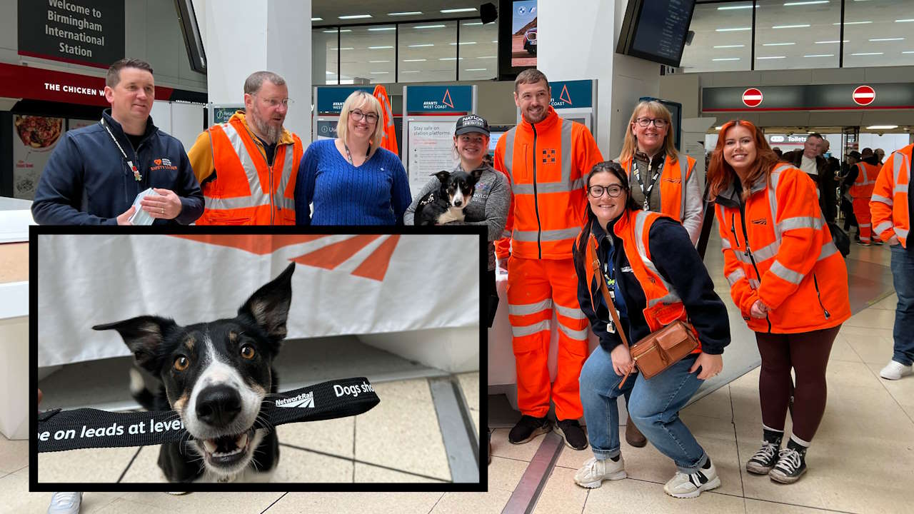 Network Rail Crufts safety event at Birmingham International