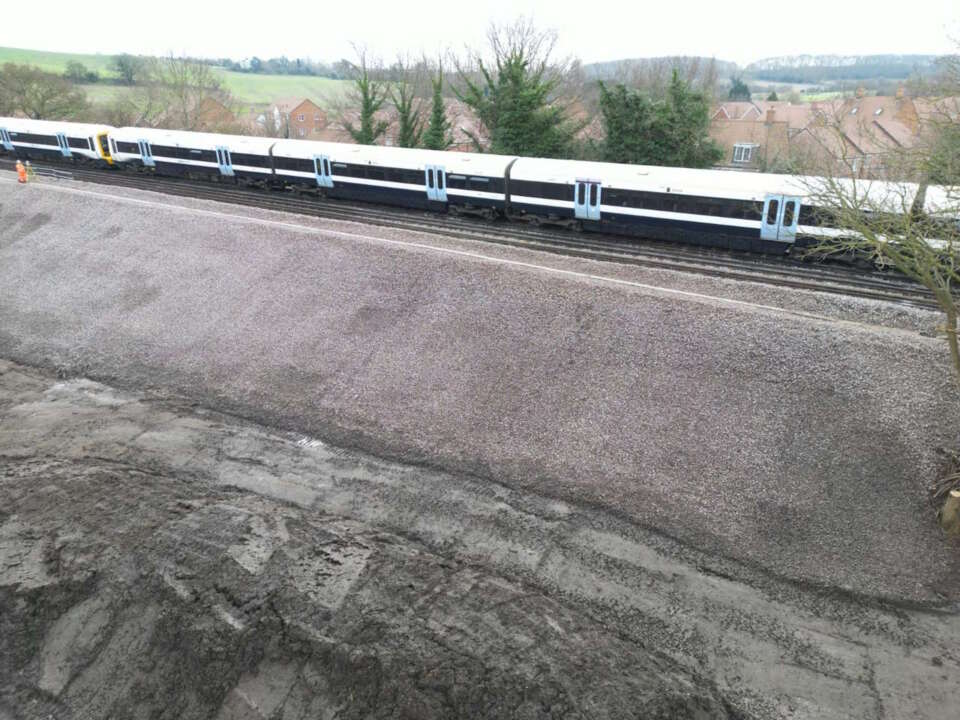 Newington landslip completed