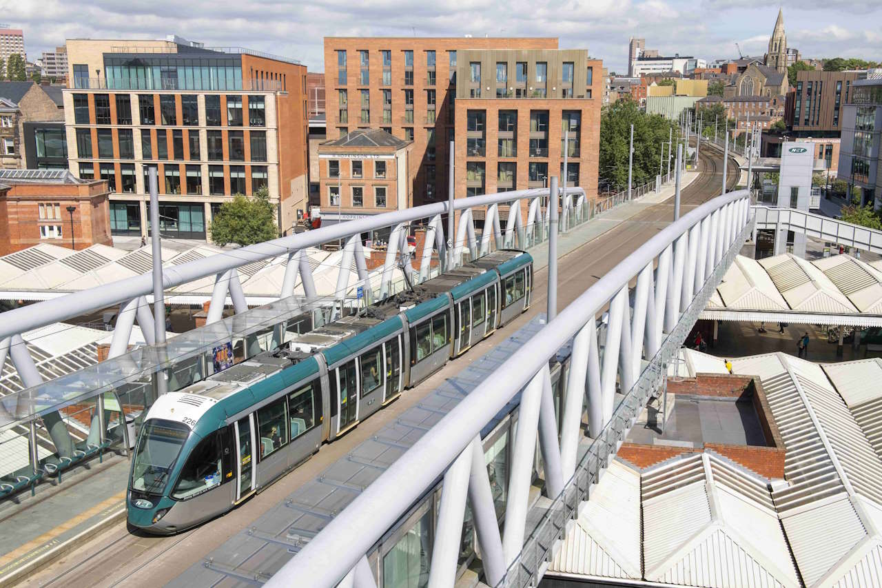 Nottingham tram