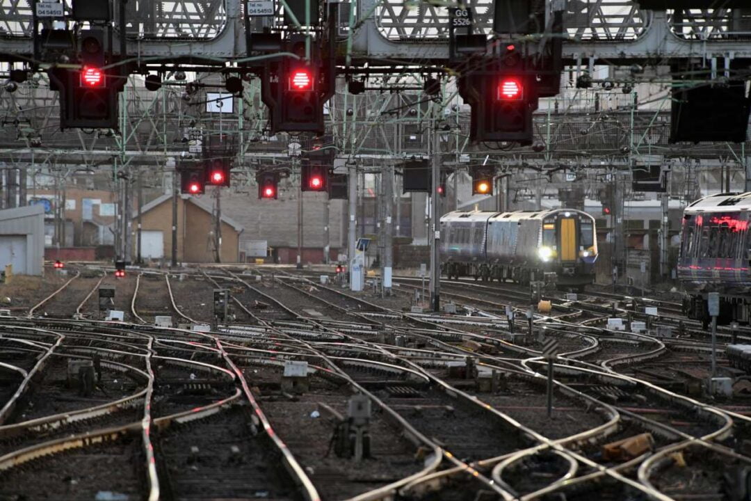 Points, Signals and ScotRail Trains // Credit: Rail Delivery Group