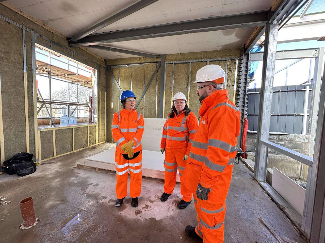 Siobhian Brown, MSP for Ayr, visits Troon station