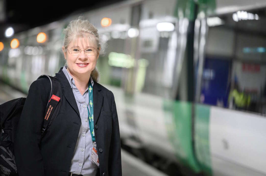 Leigh Santamaria was given the chance to try a completely new career through the help of Southern Rail and the Career Returners scheme