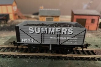 Limited-edition model wagon will raise funds to restore steam locomotive