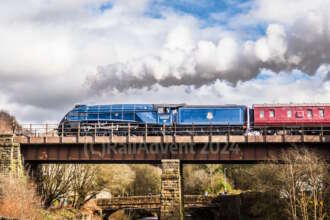 Steam locomotive 60007 Sir Nigel Gresley to visit York this week