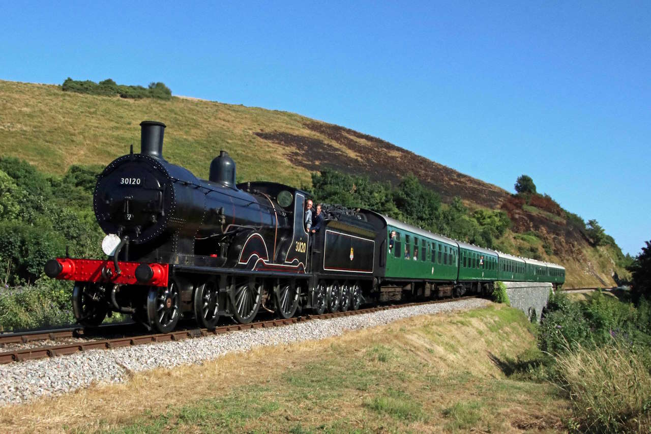 T9 30120 Corfe Castle July 2018 // Credit: ANDREW PM WRIGHT