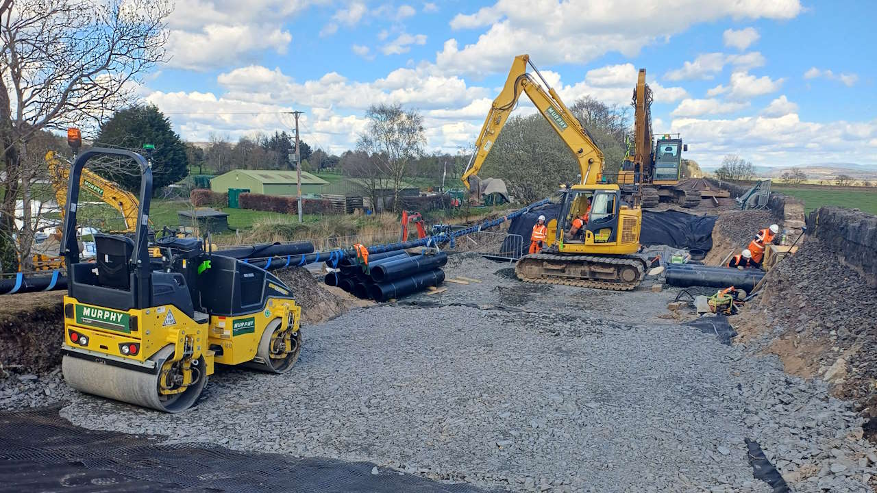 Work at Grange-over-Sands