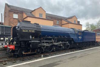 Blue Peter steam locomotive set for Yorkshire visit this Saturday