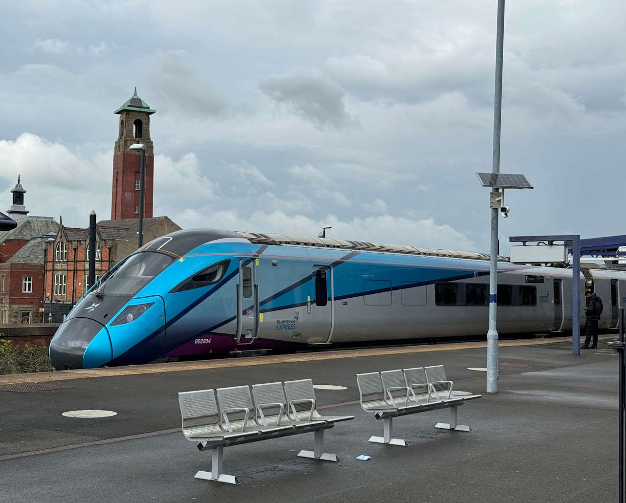 TransPennine Express train at Rochdale