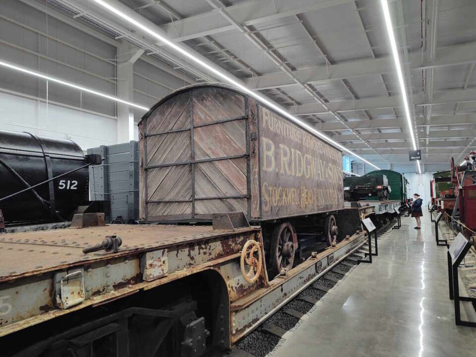 It is great to see lots of wagons in the New Hall