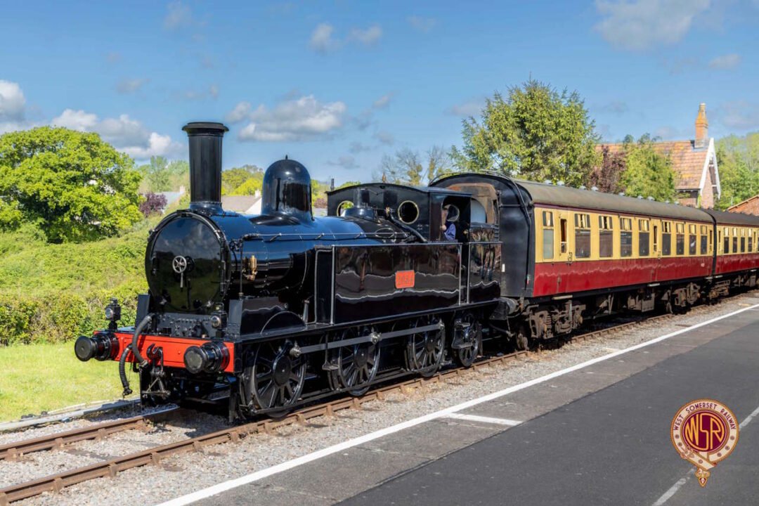 London and North Western Railway Coal Tank No. 1054 on the the West Somerset Railway. // Credit: Mike Pinn